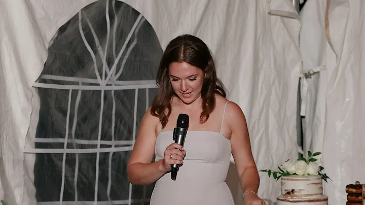 Melanie & Lucas | Wedding Speeches Video | Domaine...