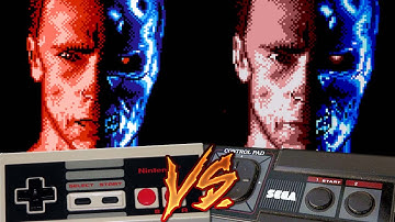 NES Vs Sega Master System - Terminator 2: Judgment Day