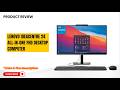 Lenovo IdeaCentre 24 All-in-One Review | Intel i3-N305 8-Core, 16GB DDR4, 512GB SSD, FHD Display