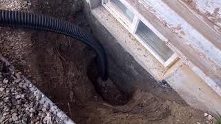 Fixing Window Well Drainage