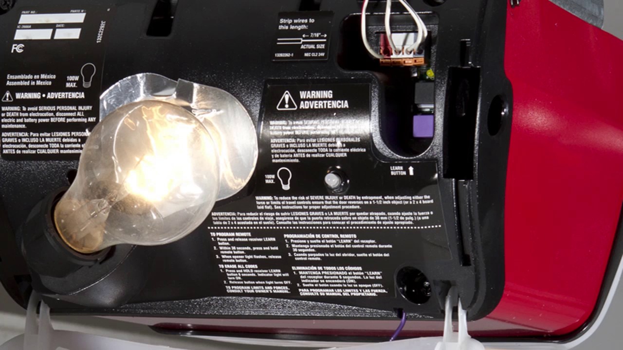 Challenger 9300 Garage Door Opener | Dandk Organizer