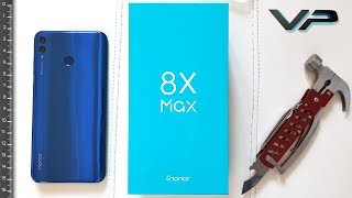 Honor 8X MAX Unboxing and Size Comparison