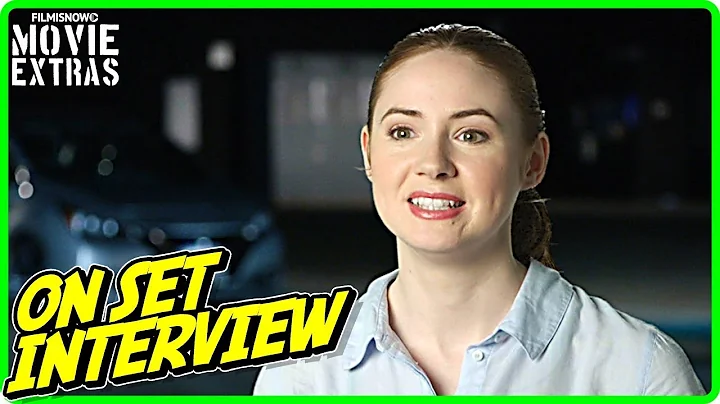 STUBER | Karen Gillan "Morris" On-set Interview