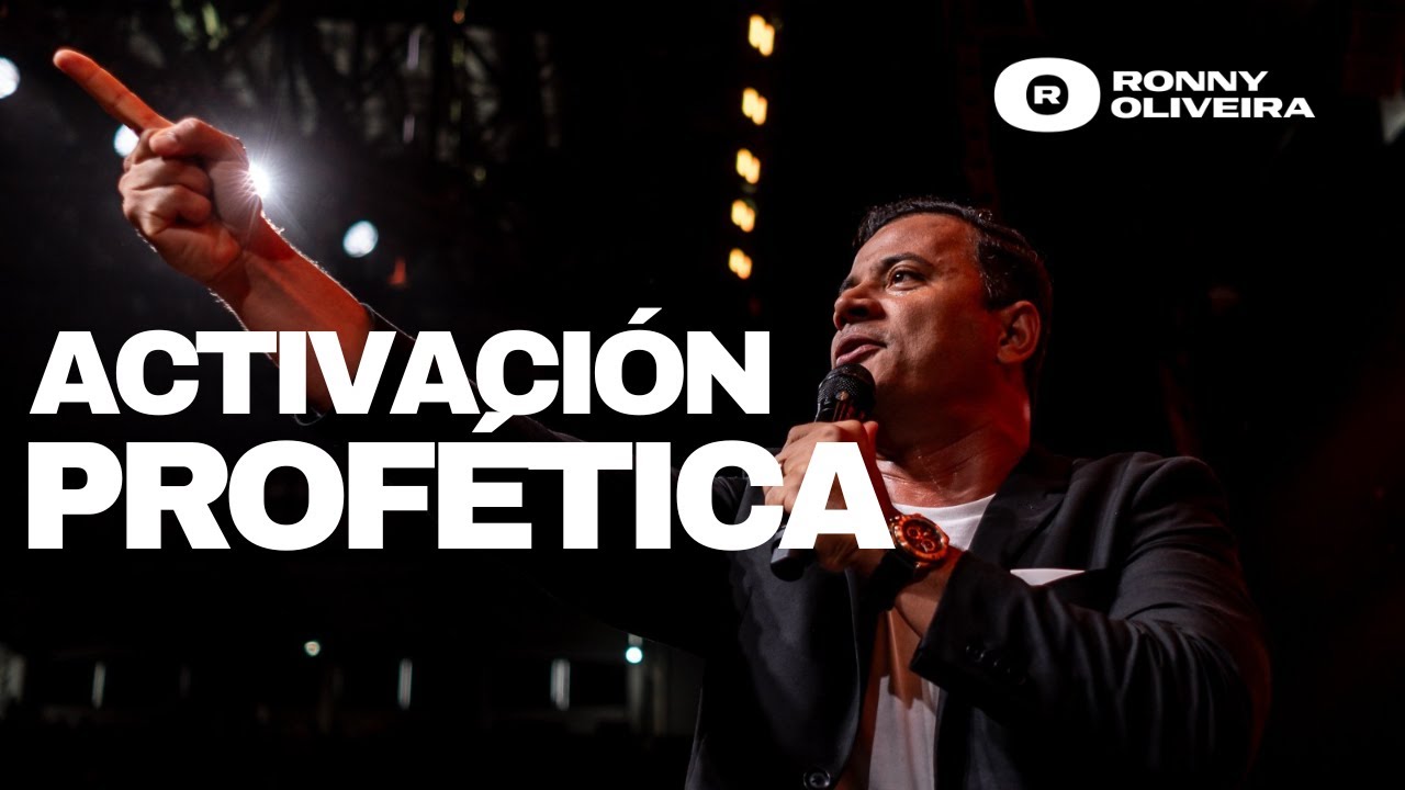 ACTIVACIÓN PROFÉTICA | Profeta Ronny Oliveira | SOMOS LA VOZ 2025 - Dios Te Va a Hablar Hoy.