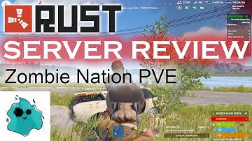 Zombie Nation PVE (Keep Backpack On Death) #Rust PVE #RustServerReview