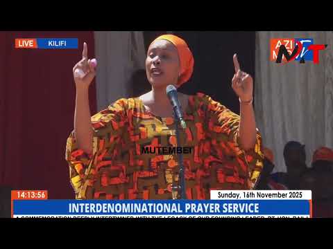AMINA MNYAZI BREATHs FIRE IN MOMBASA LECTURING ODM LEADERs