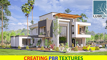 Creating PBR Textures for Lumion | Step-by-Step Tutorial