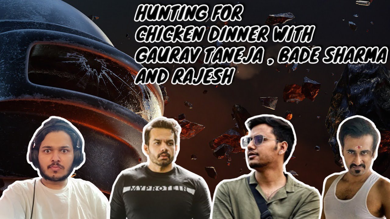 PUBG Mobile with @Flying Beast, Bade Sharma & Rajesh