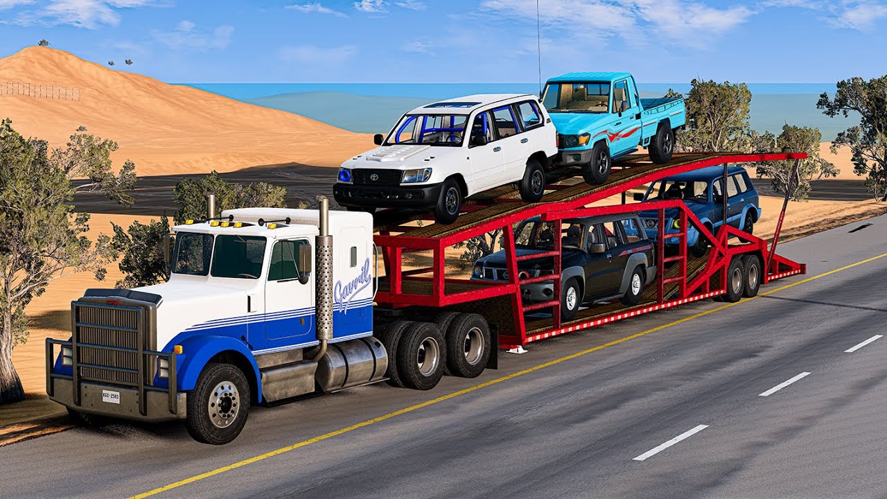 محاكي الحوادث : تحدي الاستعراض 🔥... نيسان فتك + لاندكروزر ( فعاليات الحلبة ) 😍