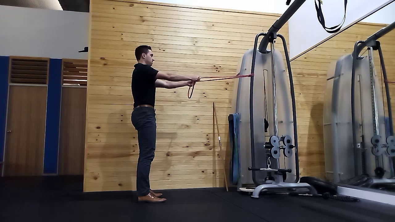 Straight Arm Band Row - YouTube