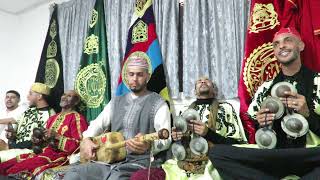 معلم حكيم والمعلم بوجمعة الوصيف -ݣناوة ليلة-( جيلالة )💚🤍💚🤍maalem hakim & maalem boujemaa -gnawa lila