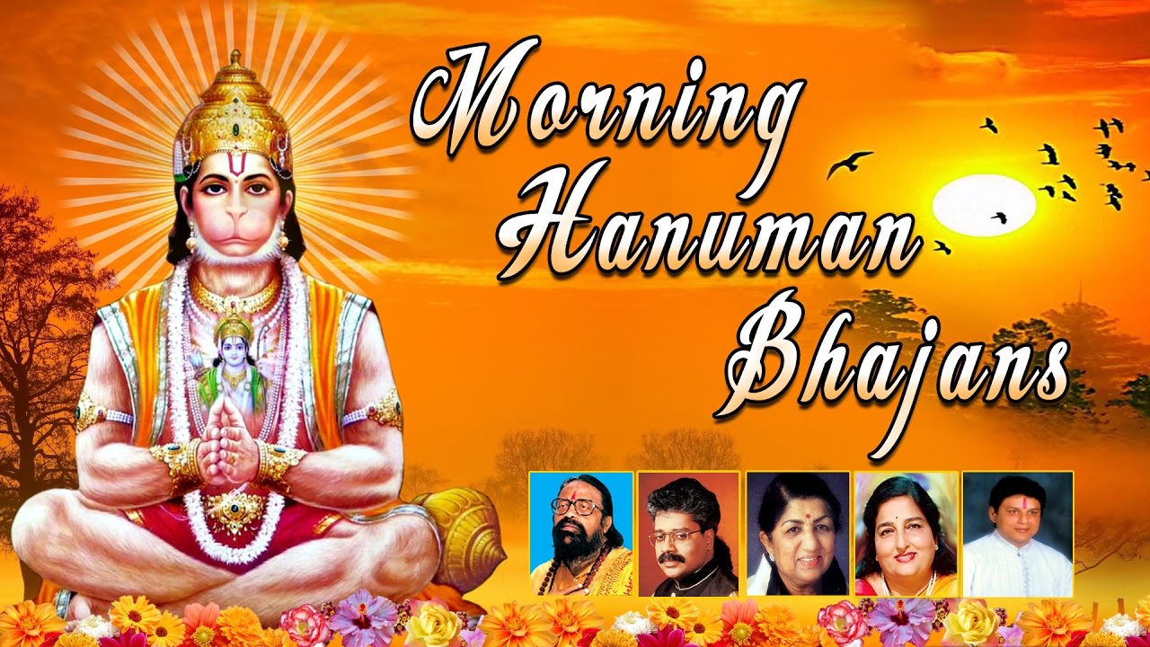Morning Hanuman Bhajans, Best Collection I Hariharan,Lata ...