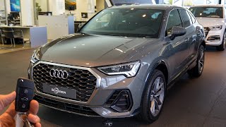 2021 Audi Q3 Sportback 35 TFSI (150hp) - Sound \& Visual Review!