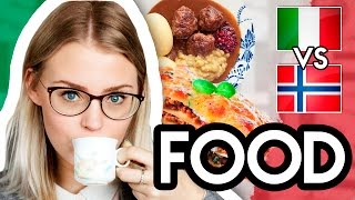 Italy VS Norway • FOOD