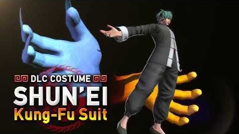 KOF XIV DLC COSTUME SHUN EI  Kung Fu Suit