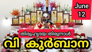 Holy Mass June 12 Friday Today Malayalam 5.30 am Syromalabar #holymass #live #qurbana #frjinu #mala