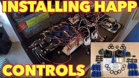 Installing HAPP Controls | Arcade1Up Cabinet Update