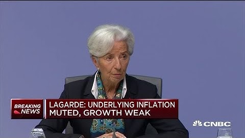 New ECB President Christine Lagarde faces her first real test at debut meeting