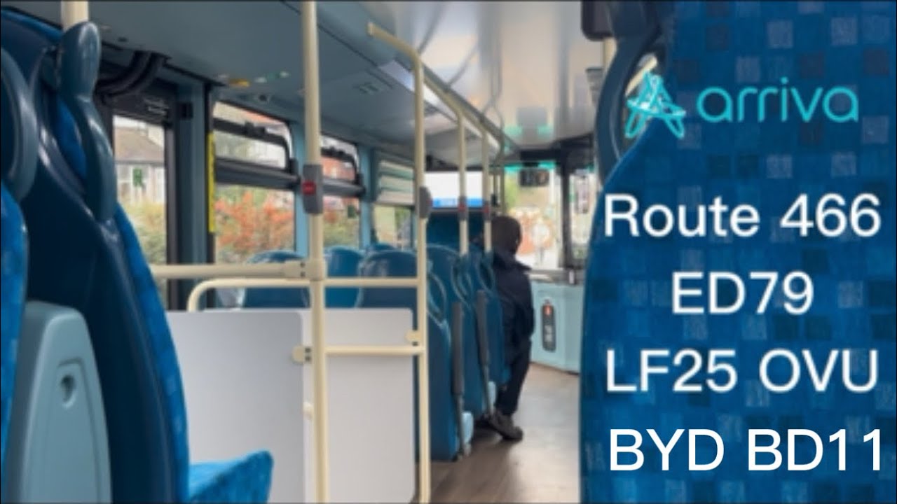 Riding Route 466. Journey on a BYD BD11. ED79