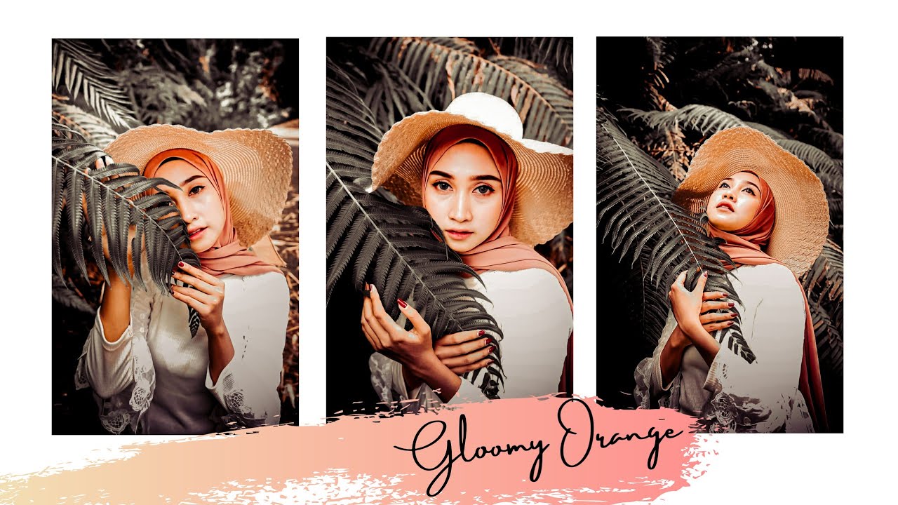 Tutorial Edit Foto Instagramable Gloomy Orange Preset