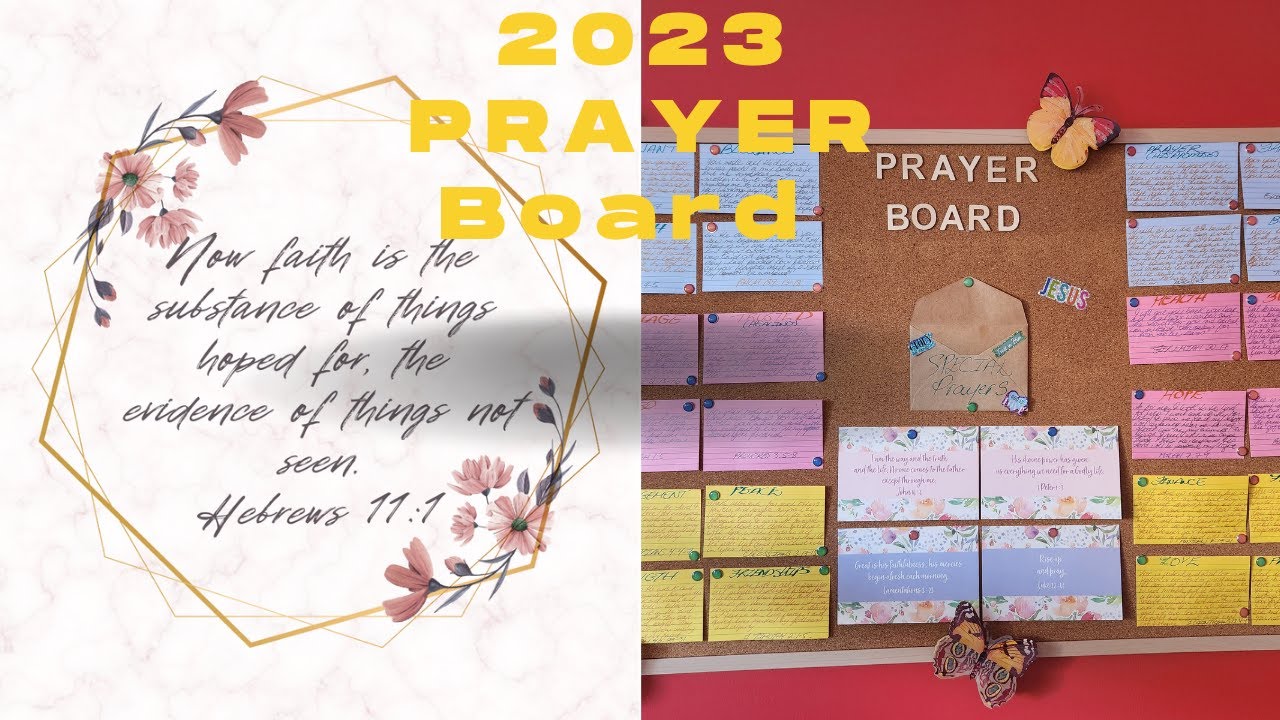 How To Make Your Own Prayer Board