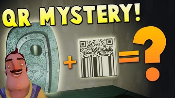 SECRET VAULT DOOR + QR MYSTERY REVEALED! ~ Hello Neighbour / Hello Neighbor Alpha 3 Gameplay ~