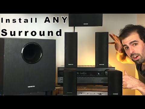 How to Set Up Surround Sound | ONKYO Receiver Review
