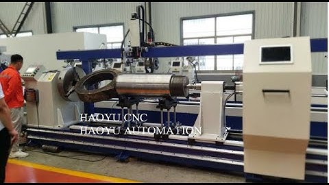 Automatic overlay welding hydraulic cylinder rod cnc cladding welding machine