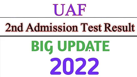 University of Agriculture Faisalabad Mphil 2nd Admission Test Result Big Update 2022|Updated Points