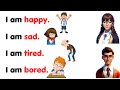 English speaking practice with  i am   30 essential i am sentences