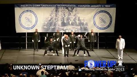 Unknown Stepteam of Phi Beta Sigma at 2013 Conclave