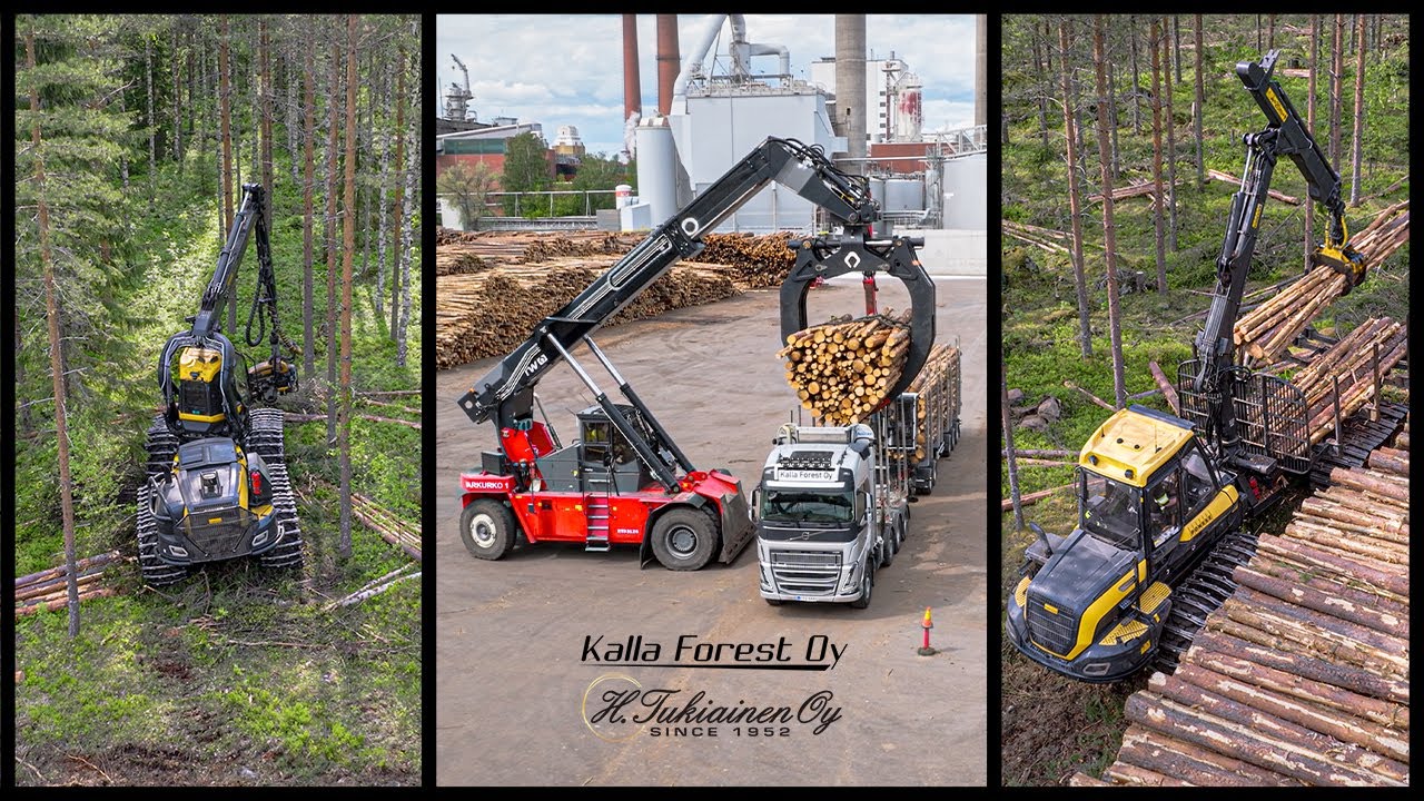 Samaa peliä samassa joukkueessa - Vuosi puunkuljetuksen matkassa