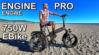 ENGWE Engine Pro 750W Electric Bike with Fat Tires Test & Review