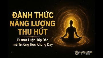 ĐÁNH THỨC NĂNG LƯỢNG THU HÚT TIỀN BÍ MẬT LUẬT HẤP DẪN TRƯỜNG HỌC KHÔNG DẠY| Đặng Ngọc Huệ Official