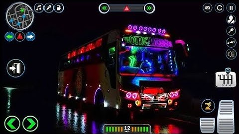 Offroad Coach Bus Driving Simulator 3D - Uphill Mobile Bus Transporter - Android Gameplay 3