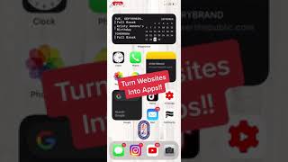 Turn Websites into Apps on your Homescreen screenshot 3