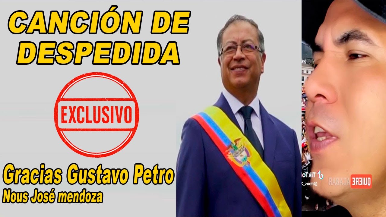 Petro SUBIÓ su popularidad 49% por eso le hacen canciones GRACIAS GUSTAVO PETRO Nous José Mendoza