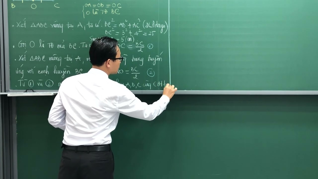 TOÁN 9 - CT MỚI - LẤY GỐC CHỨNG MINH NHIỀU ĐIỂM THUỘC ĐƯỜNG TRÒN - PHẦN 1 - THẦY KENKA