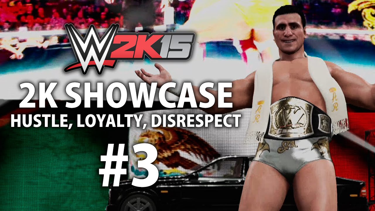 WWE 2K15 (Xbox One) 2K Showcase — прохождение игрового процесса Hustle, Loyalty, Disrespect, часть 3