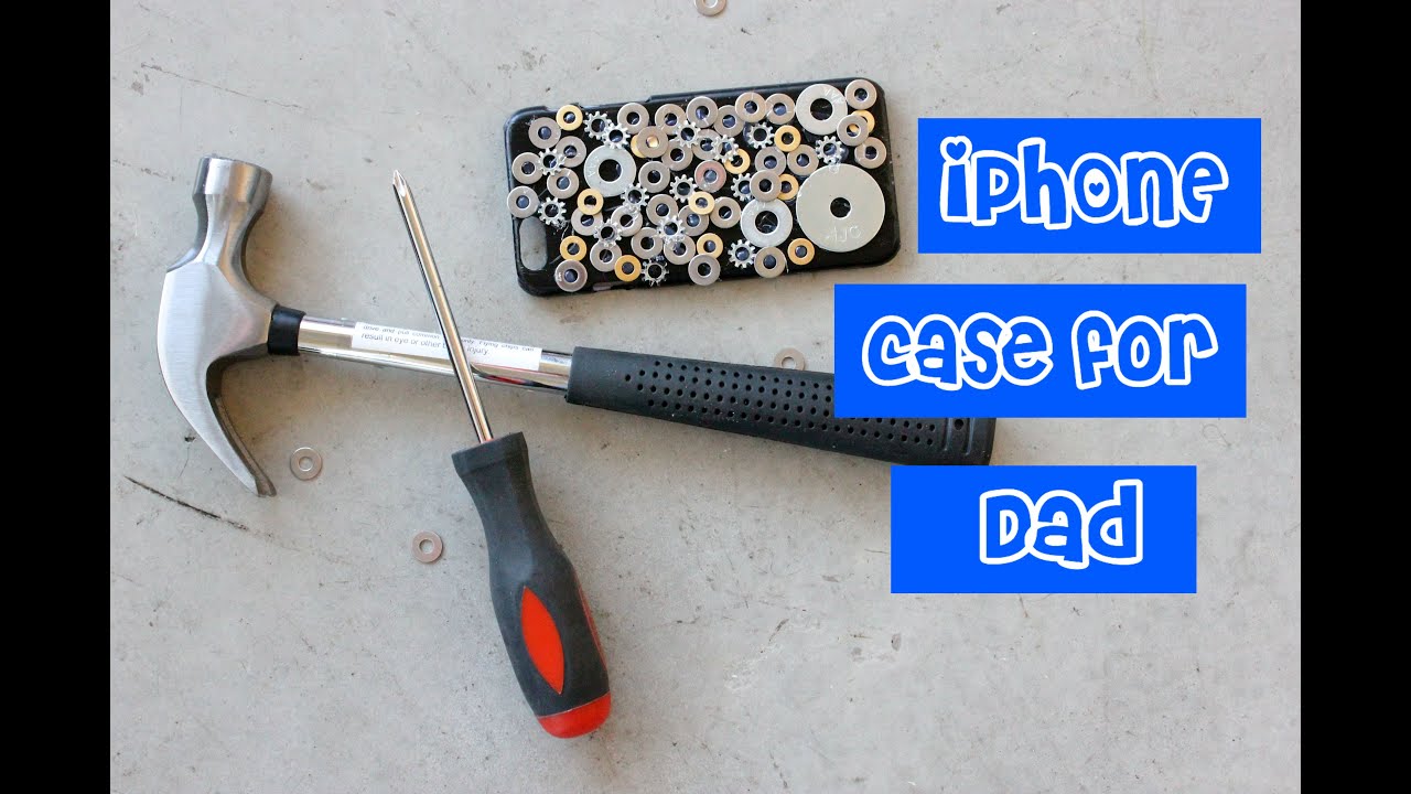 Father's Day Gift DIY:  How to Make an iPhone case for Guys