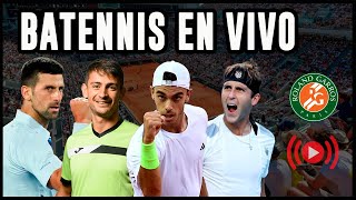 Djokovic, Navone, Etcheverry, Fran Cerúndolo - Roland Garros 2024 - Reacción en vivo