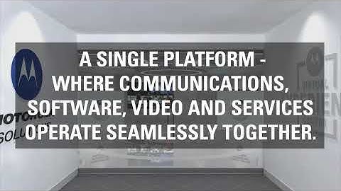 Motorola Solutions Virtual Experience Center
