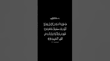 حتى إذا استيأس الرسل وظنوا أنهم قد كذبوا جاءهم نصرنا فنجي من | الآية 110 من سورة يوسف #سعد_الغامدي
