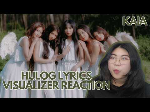 Fairy Cuties! KAIA Hulog Lyrics Visualizer Reaction