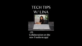 How to collaborate with Apple's new Freeform app!