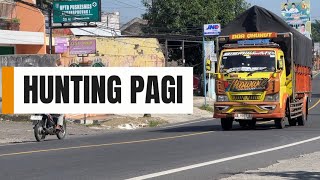 Truk Fuso Kecil Lewat di Jalan Raya | Hunting Truk Pagi Cerah April 2025