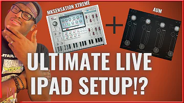 Ultimate iPad Setup For Live Playing!??|Mksensation Xtreme + AUM|