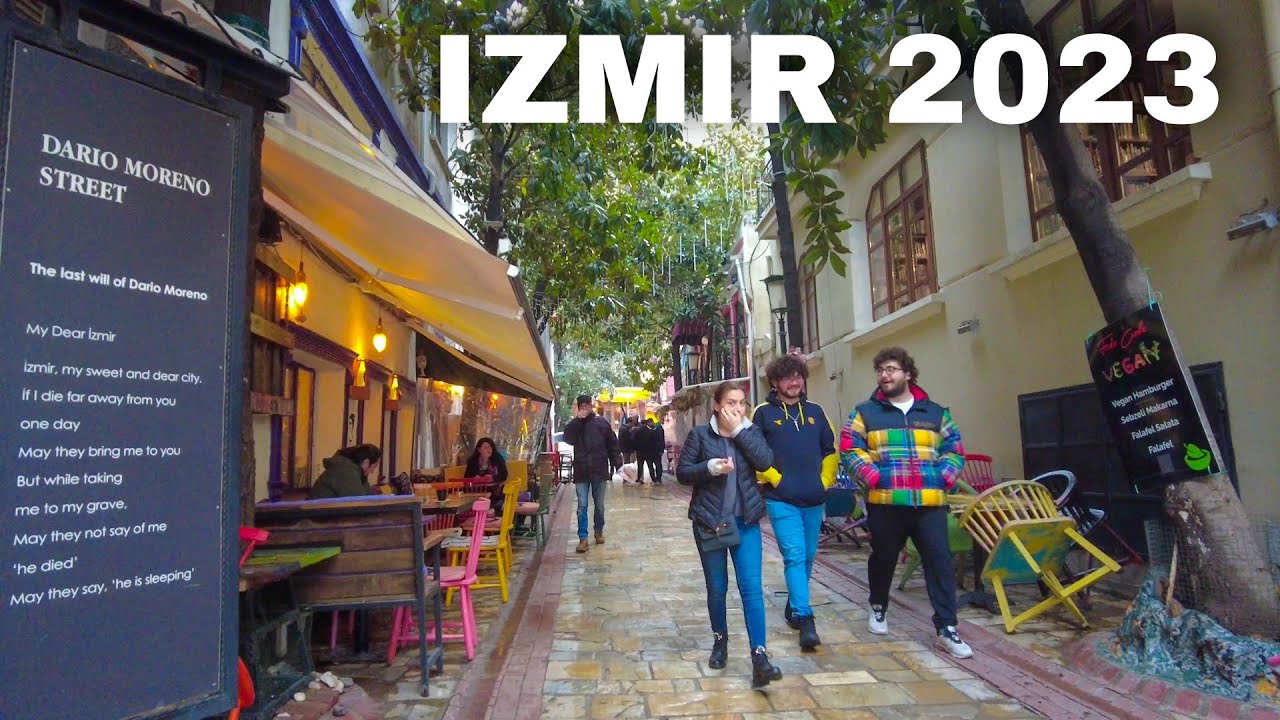 Izmir, तुर्किये | karataş | पैदल यात्रा 4K