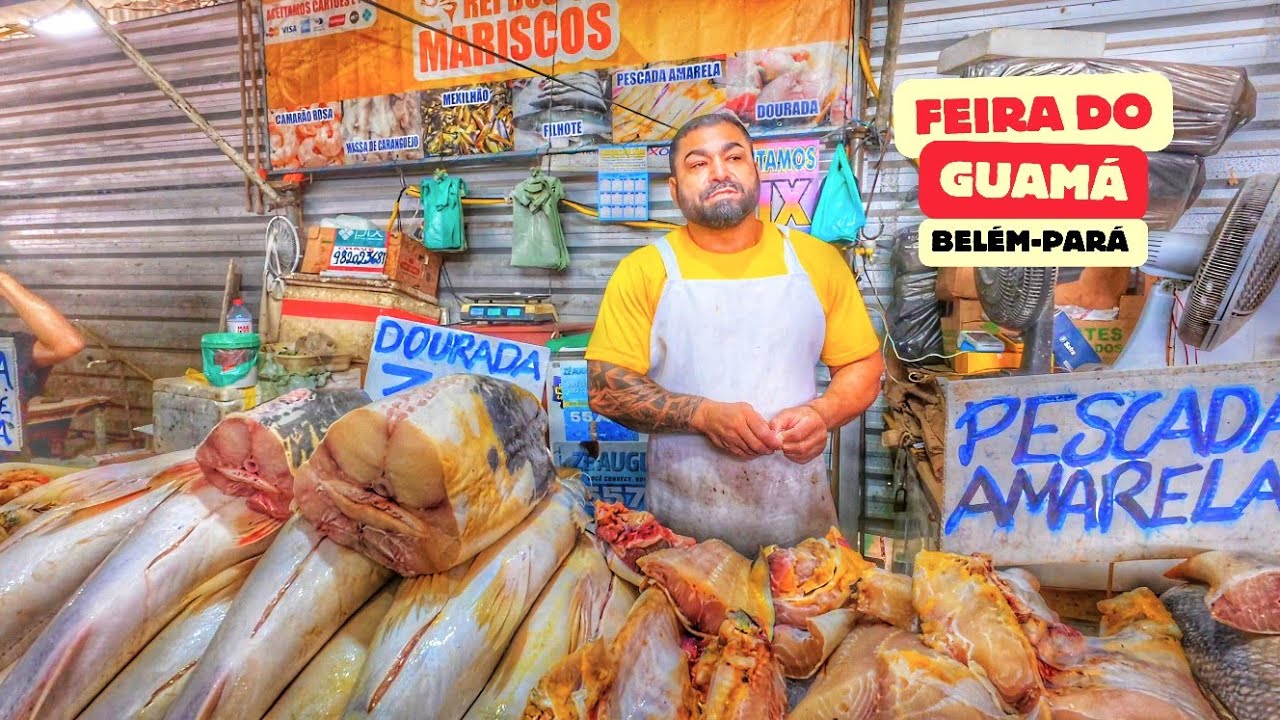 A Feira do Guamá como Você Nunca viu! - Belém Pará