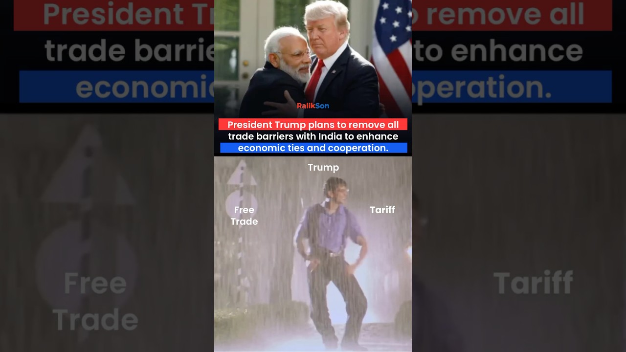 Trump Plans Zero Trade Barriers Between US–India 🔥